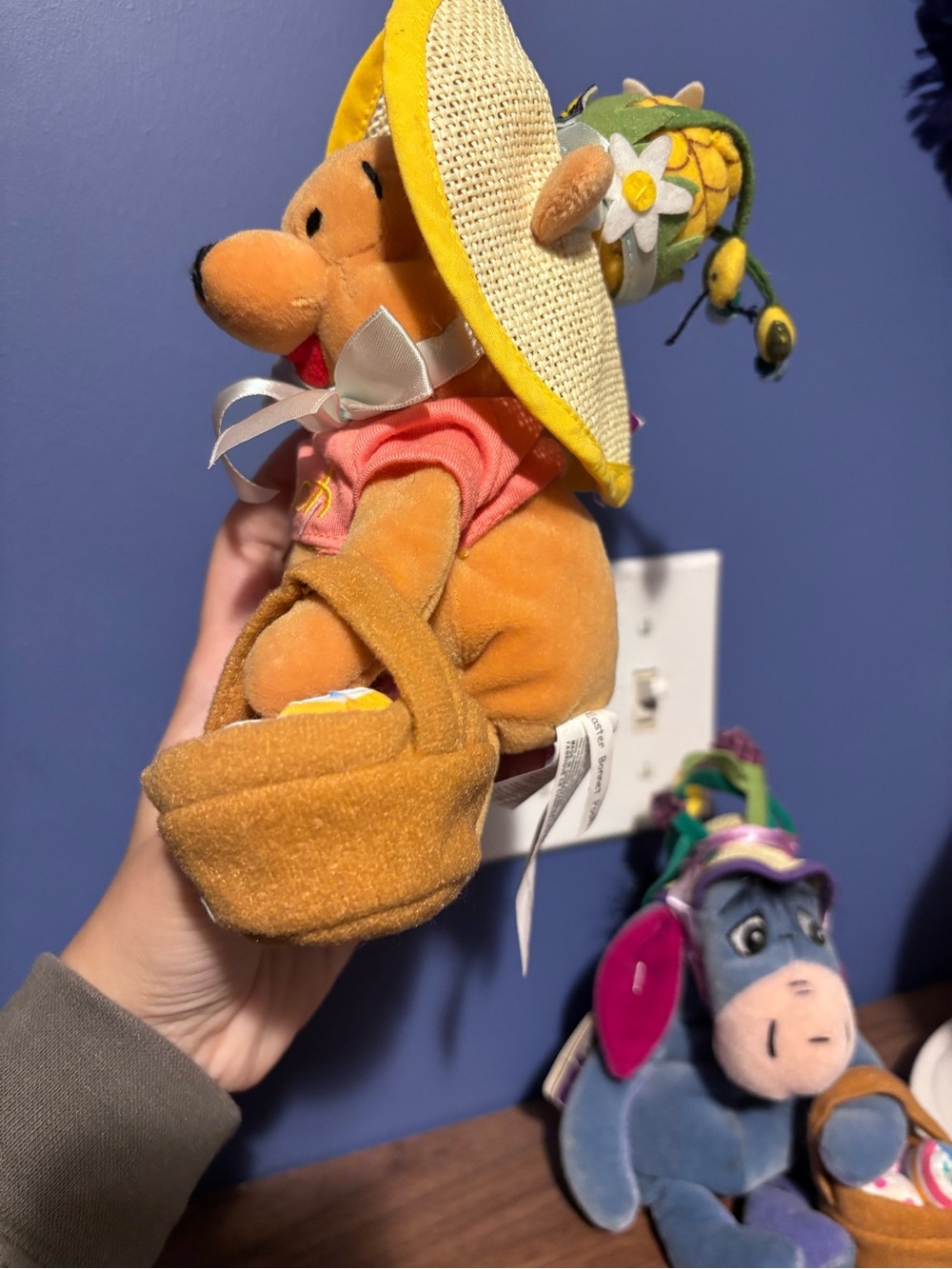 Easter Bonnet Winnie the Pooh and Eeyore Disney Store - Picture 5 of 13